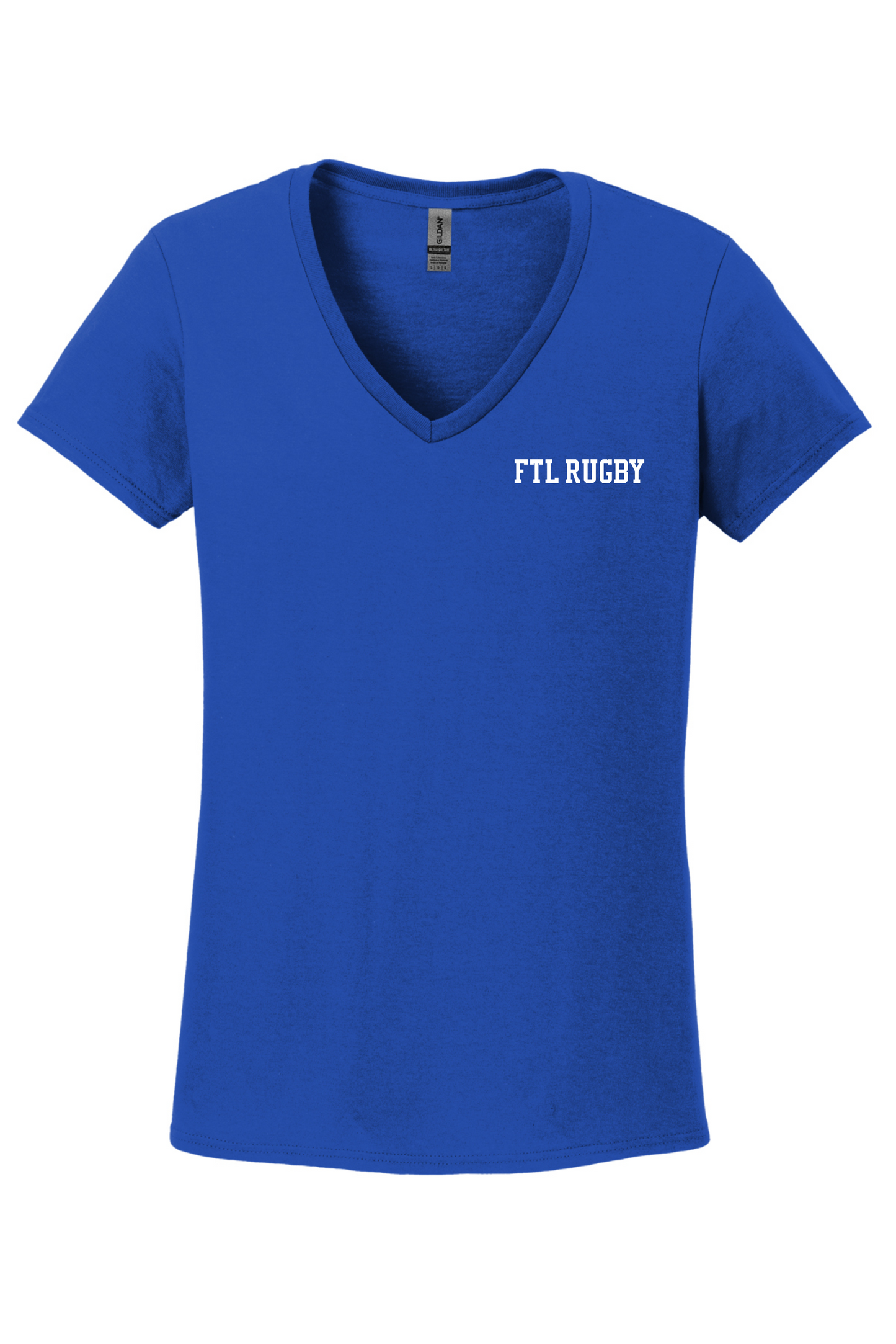 Women's Heavy Cotton™ 100% Cotton V-Neck T-Shirt
