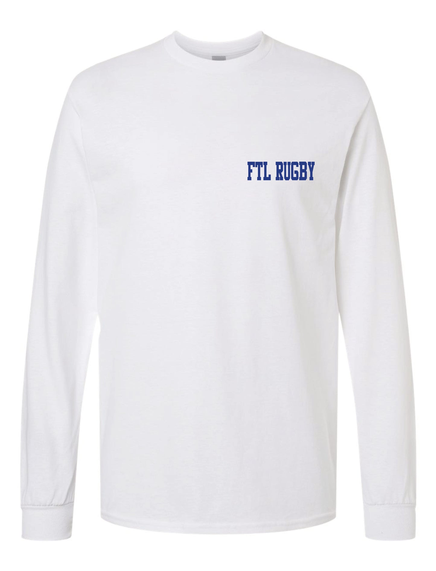 Heavy Cotton Long Sleeve T-Shirt WHITE